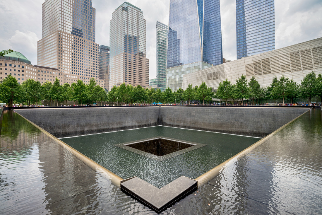 Memorial at World Trade Center Ground Zero