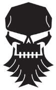 Bearded Skull Design