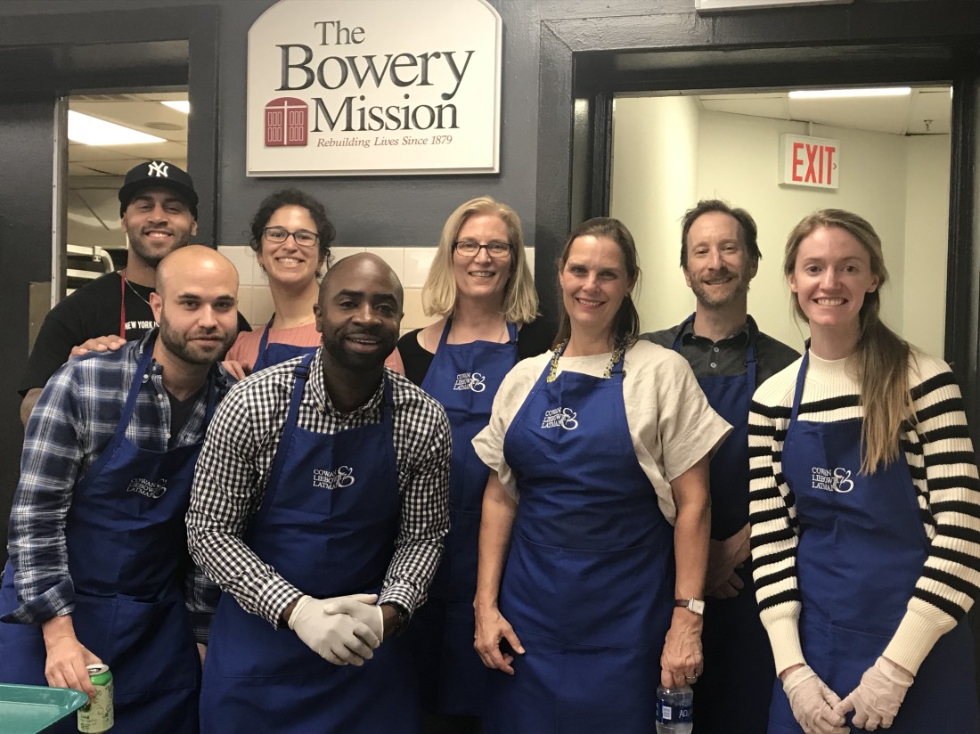 Bowery Mission Volunteering Summer 2019