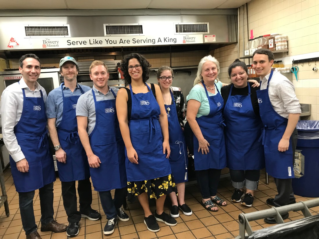 Bowery Mission Volunteering Summer 2019