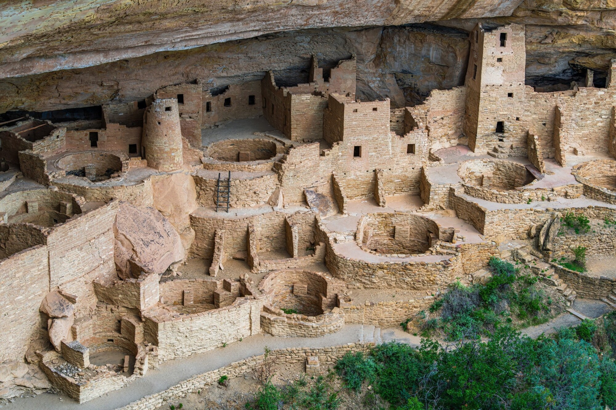 Cliff dwelling in Colorado