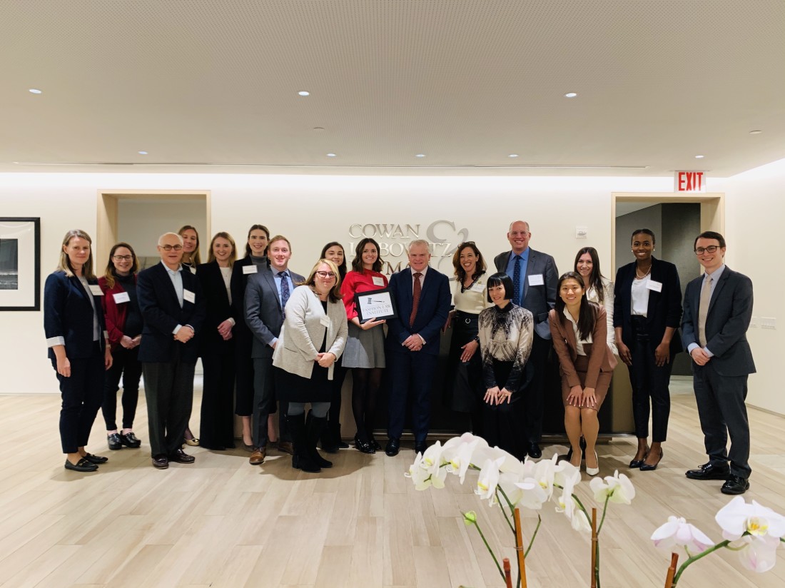 Fordham Fashion Law Institute Pop-Up Clinic Participants