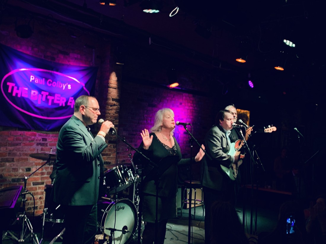 Nancy Hampton and Eric Shimanoff Perform with the Cowan, Liebowitz & Latman All Stars at the Bitter End