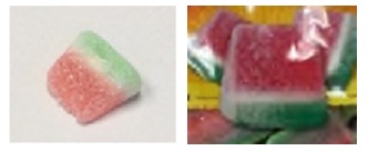 SOUR JACKS watermelon candy & Kervan's watermelon candy