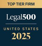 Photo of Legal 500 United States 2019 edition named CLL nationally in Tier 1 for Copyright Law and Tier 2 for Trademark Litigation, Prosecution, Portfolio Management and Licensing