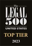 Photo of Legal 500 United States 2021 edition named CLL nationally in Tier 1 for Copyright Law and for Trademark Litigation, and in Tier 2 for Prosecution, Portfolio Management and Licensing